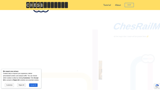 Thumbnail of chesrailmaps.com