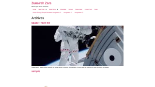 Thumbnail of zunairahzara.com