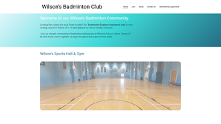 Thumbnail of wilsonsbadmintonclub.org