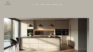 Screenshot of gracebuiltinteriors.com