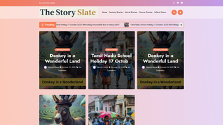 Thumbnail of thestoryslate.com