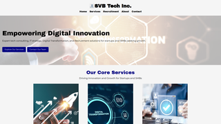 Thumbnail of svbtechinc.com