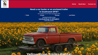 Thumbnail of yellowrosetrailerrental.com