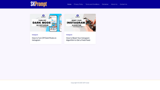 Thumbnail of skprompt.com