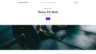 Thumbnail of thrivefitnest.com