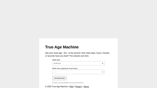 Thumbnail of trueagemachine.com