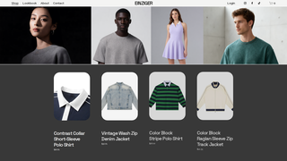 Screenshot of einziger.store
