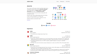 Screenshot of andreamor.com