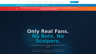 Screenshot of fanlock.app