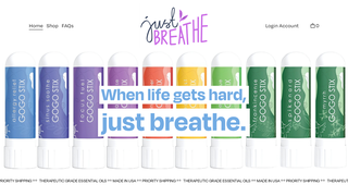 Thumbnail of justbreatheshop.net