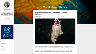 Thumbnail of worldchangereview.com