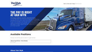 Thumbnail of vanwykdrivingjobs.com
