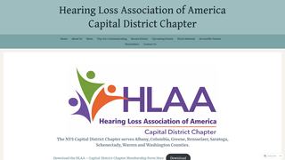 Screenshot of hlaacapitaldistrict.org