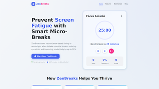 Thumbnail of zenbreakspro.com