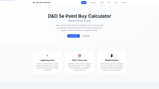 Thumbnail of pointbuycalculators.com