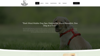 Thumbnail of barkwestmobiledogspa.com