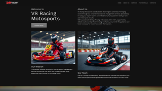 Screenshot of vsracingmotorsports.com