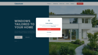 Screenshot of budvarwindows.com