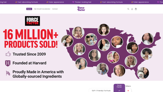Thumbnail of forcefactorhairgrowth.com