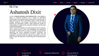 Thumbnail of ashutoshdixit.com