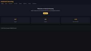 Thumbnail of ashrock-housing.com