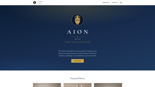 Screenshot of aiongifts.com