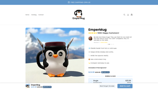 Thumbnail of empermugs.com