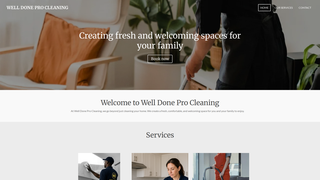 Thumbnail of welldoneprocleaning.com