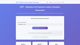 Thumbnail of ultimatelotterygenerator.com
