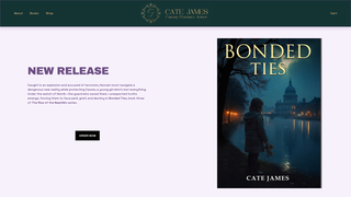 Thumbnail of catejamesauthor.com