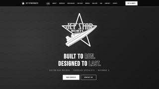 Screenshot of jetstarboats.com