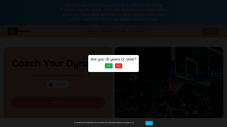 Thumbnail of basketballcoachfantasy.com