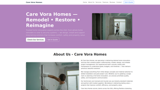 Thumbnail of carevorahomes.com