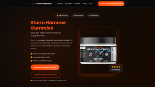 Thumbnail of storm-hammer-gummies.com