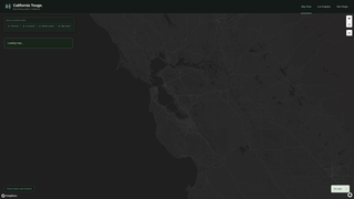 Screenshot of tougemap.com