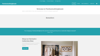 Thumbnail of theoneandonlyresale.com