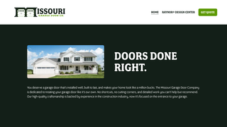 Thumbnail of missourigaragedoorco.net