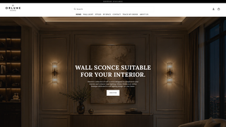 Screenshot of orlunehome.com