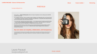 Thumbnail of laurapacaud.com
