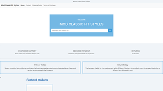 Thumbnail of modclassicfitstyles.com