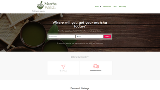 Thumbnail of matchawatch.com