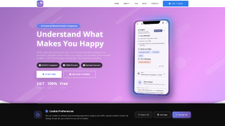 Screenshot of psychdiaryapp.com