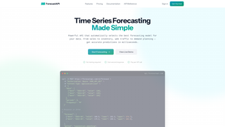 Thumbnail of forecastapi.com