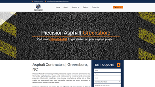 Thumbnail of precisionasphaltgreensboro.com