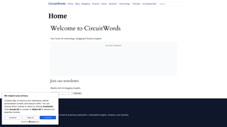 Thumbnail of circuitwords.com