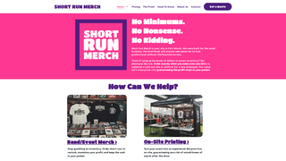 Thumbnail of shortrunmerch.com