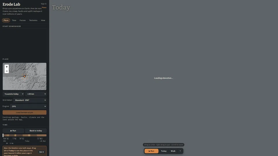Site preview