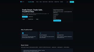 Thumbnail of trustporthub.com