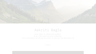 Thumbnail of aakritibagla.com