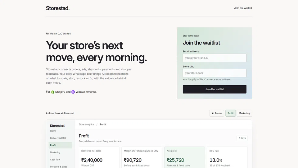Site preview